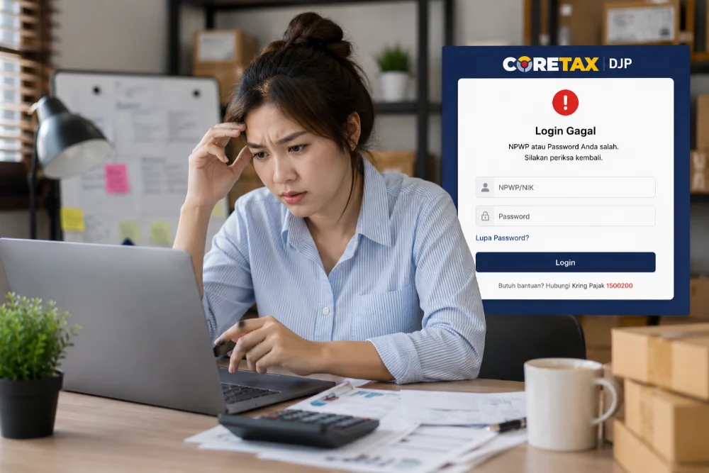 Coretax DJP Tidak Bisa Login Begini Cara Mengatasinya