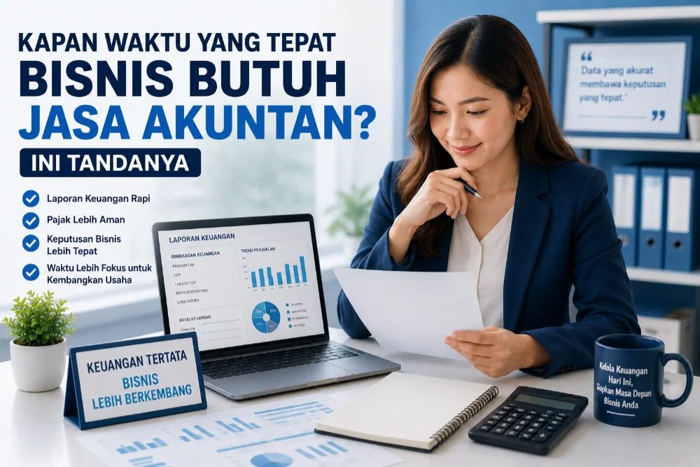 Kapan Bisnis Butuh Jasa Akuntan Ini Tanda yang Sering Muncul
