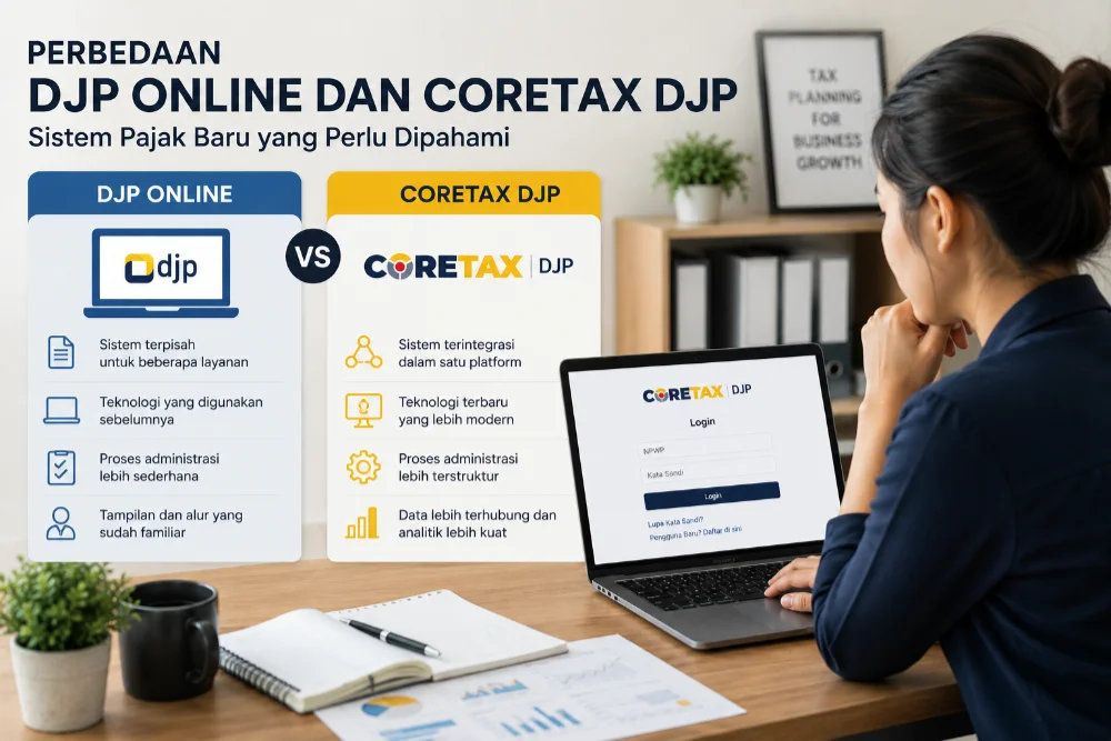 Perbedaan DJP Online dan Coretax yang Perlu Dipahami