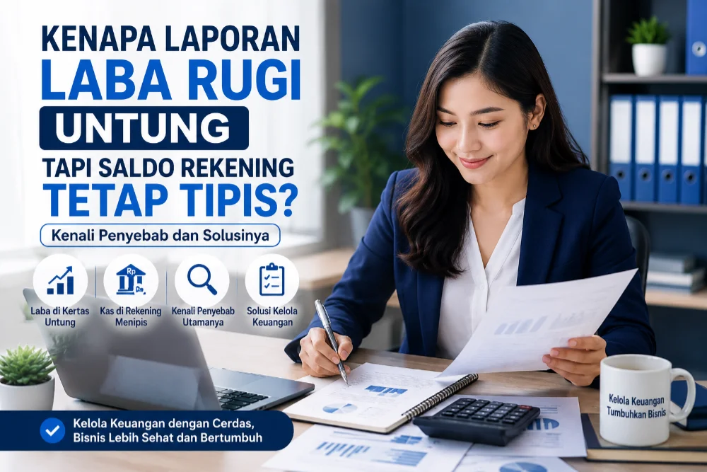 Laba Rugi Untung Tapi Saldo Rekening Menipis Ini Penyebabnya