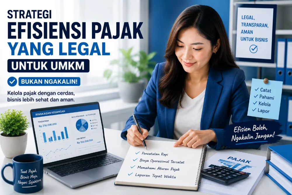 Strategi Efisiensi Pajak Legal untuk UMKM yang Cerdas